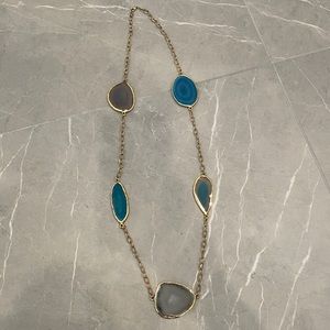 Blue Stone Necklace
